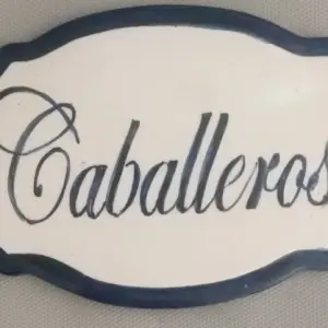 Placa señalamiento h