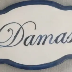 Placa señalamiento damas