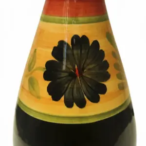 florero botella flores